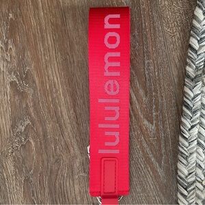 Lululemon Athletica Vibrant Red Key Holder